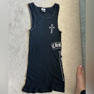 Vintage Chrome Hearts women’s tank top size Medium